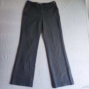 Jessica casual dress pants women's size 8 dark blue hidden closer